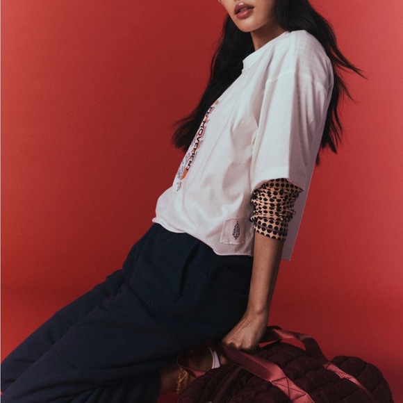 Free People Movement Inspire Buti Logo Tee NWT - Picture 14 of 14